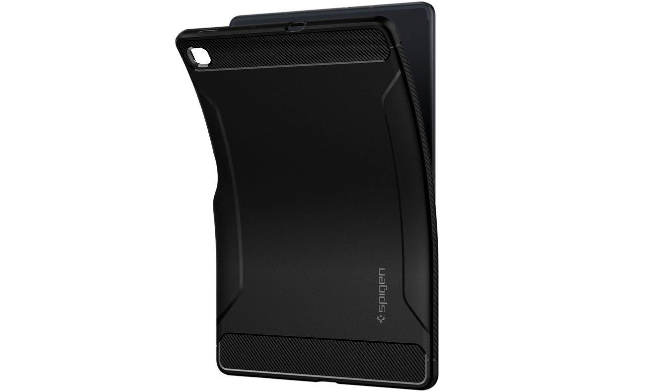 Spigen Rugged Armor do Galaxy Tab S6 Lite czarny Etui na tablety